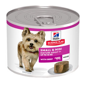 Hill's Science Plan Mature Adult Small y Mini Mousse de Vitela lata para cães